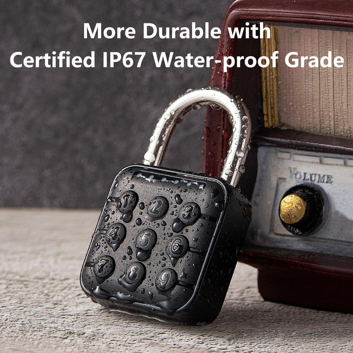 Candado Combinado Inteligente Relihom RMP02-1 Bluetooth IP67