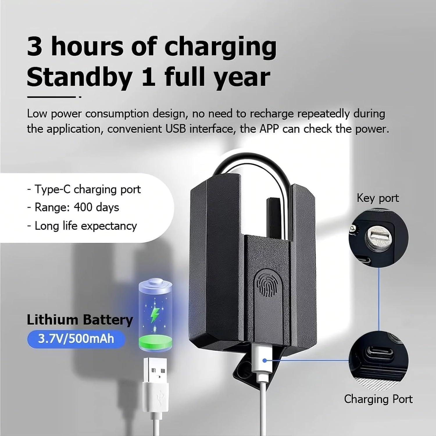 Cerradura Inteligente NexusLab P-100 con Huella Dactilar y App