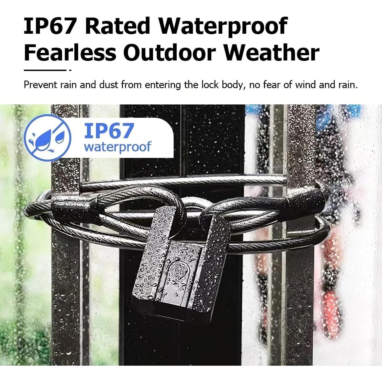 Cerradura Inteligente NexusLab P-100 con Huella Dactilar y App