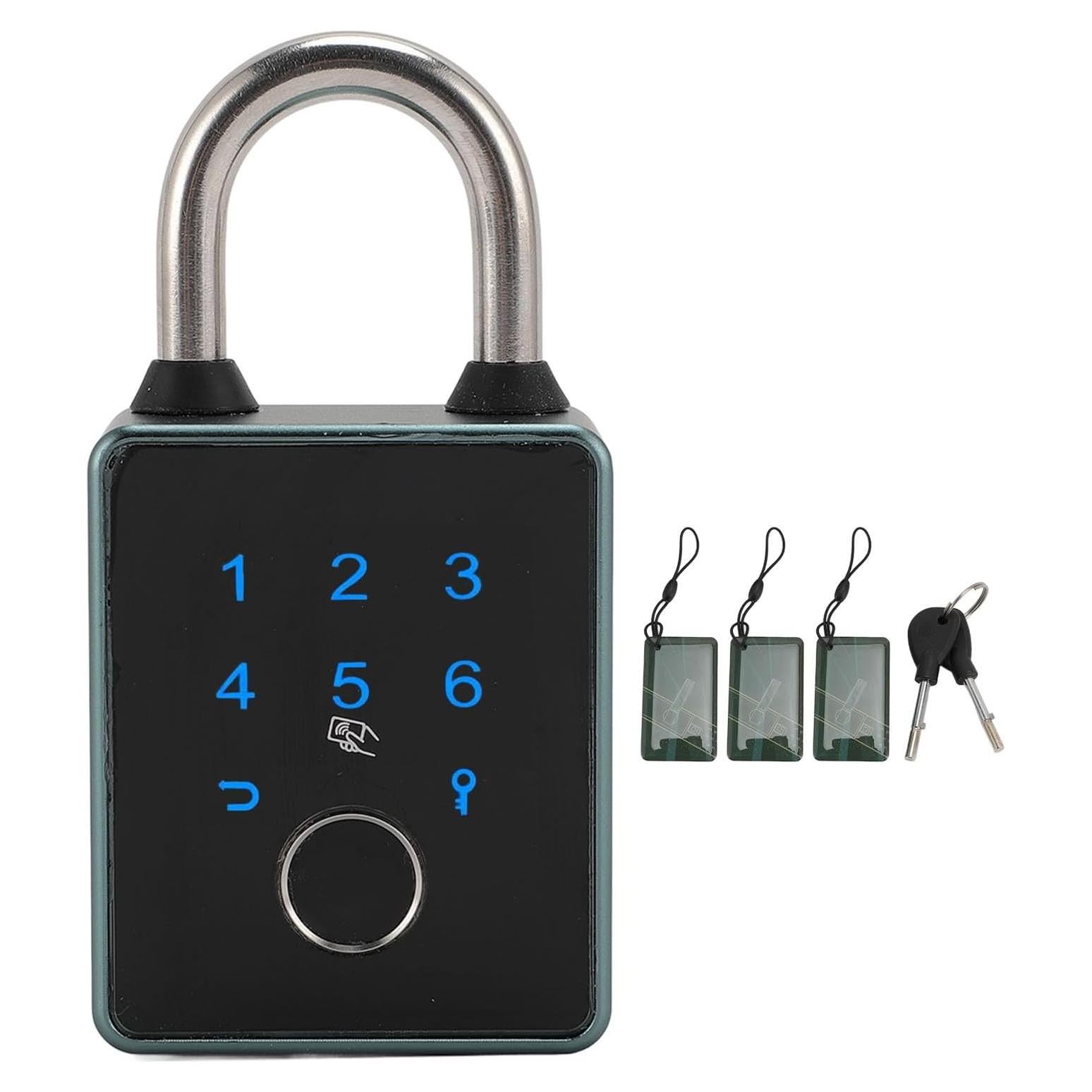 Candado Biométrico Fockety con Huella Dactilar y APP