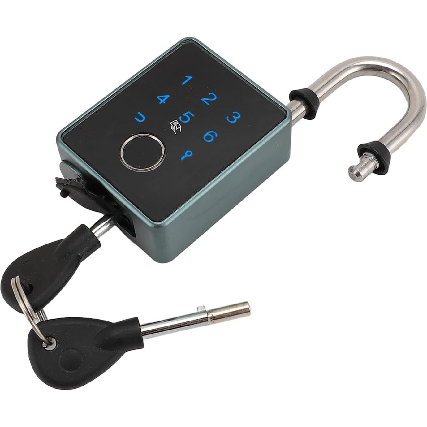 Candado Biométrico Fockety con Huella Dactilar y APP