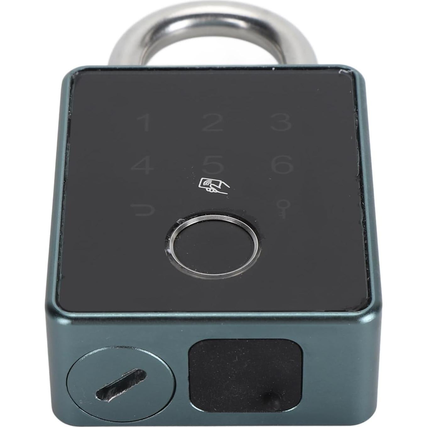 Candado Biométrico Saluaqui con Huella y APP Rojo