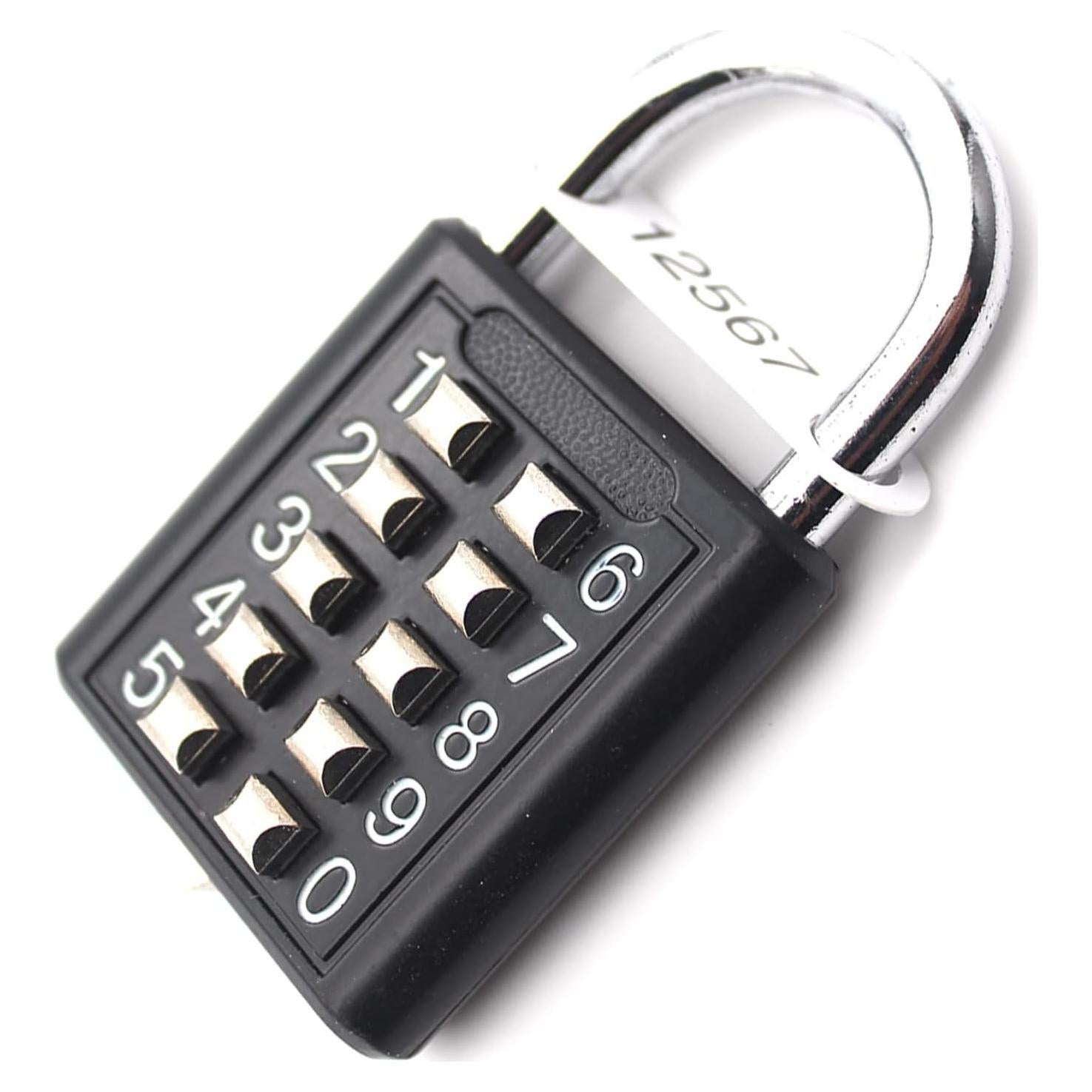 Candado de Combinación Zeng Modelo ze-mms10 Negro