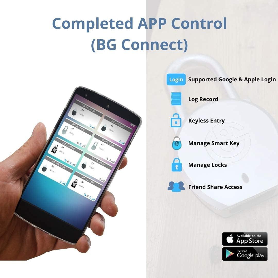 Candado Bluetooth Inteligente Brilliant Guard BGPL1338