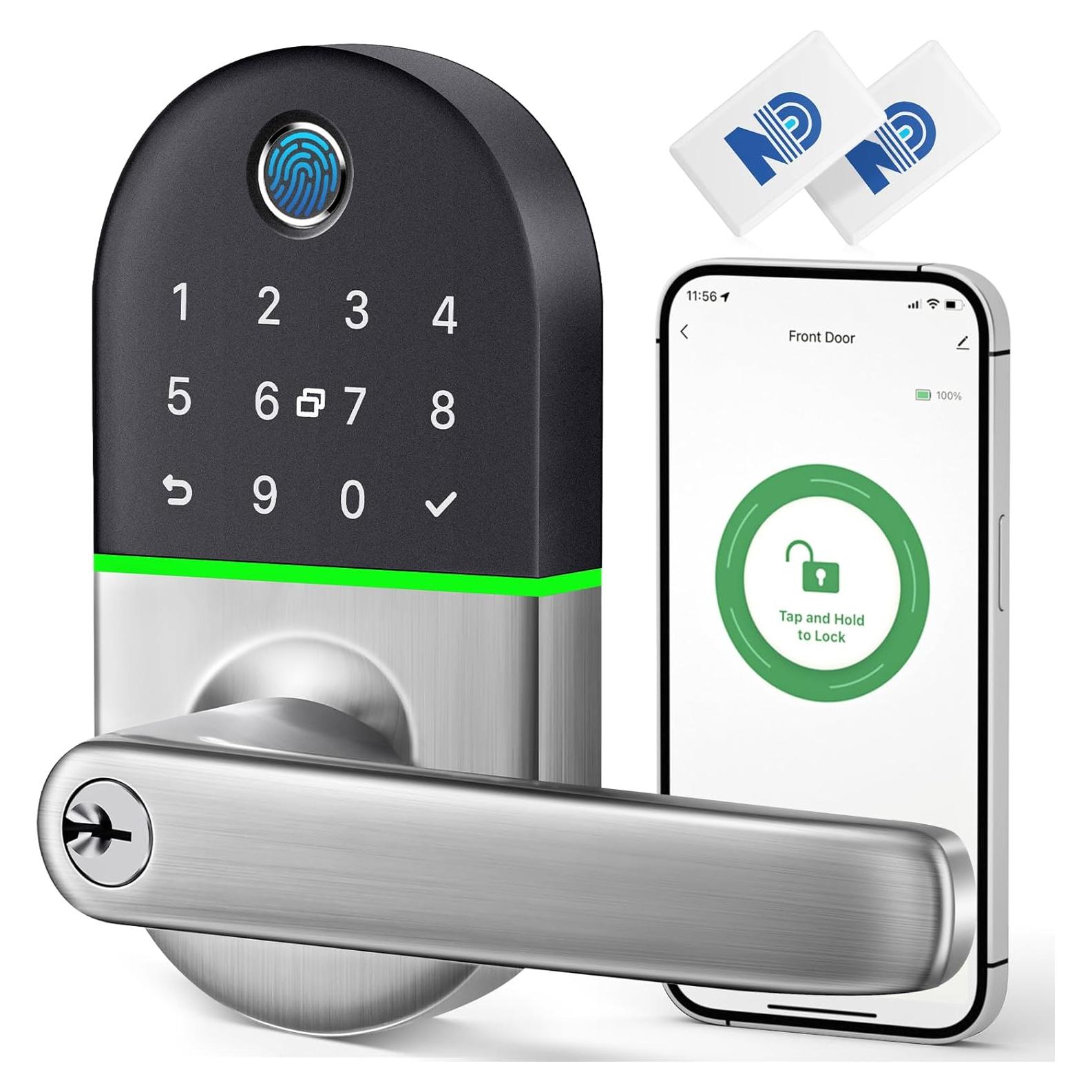 Cerradura Electrónica Biométrica NICE DIGI X1 Sin Llave