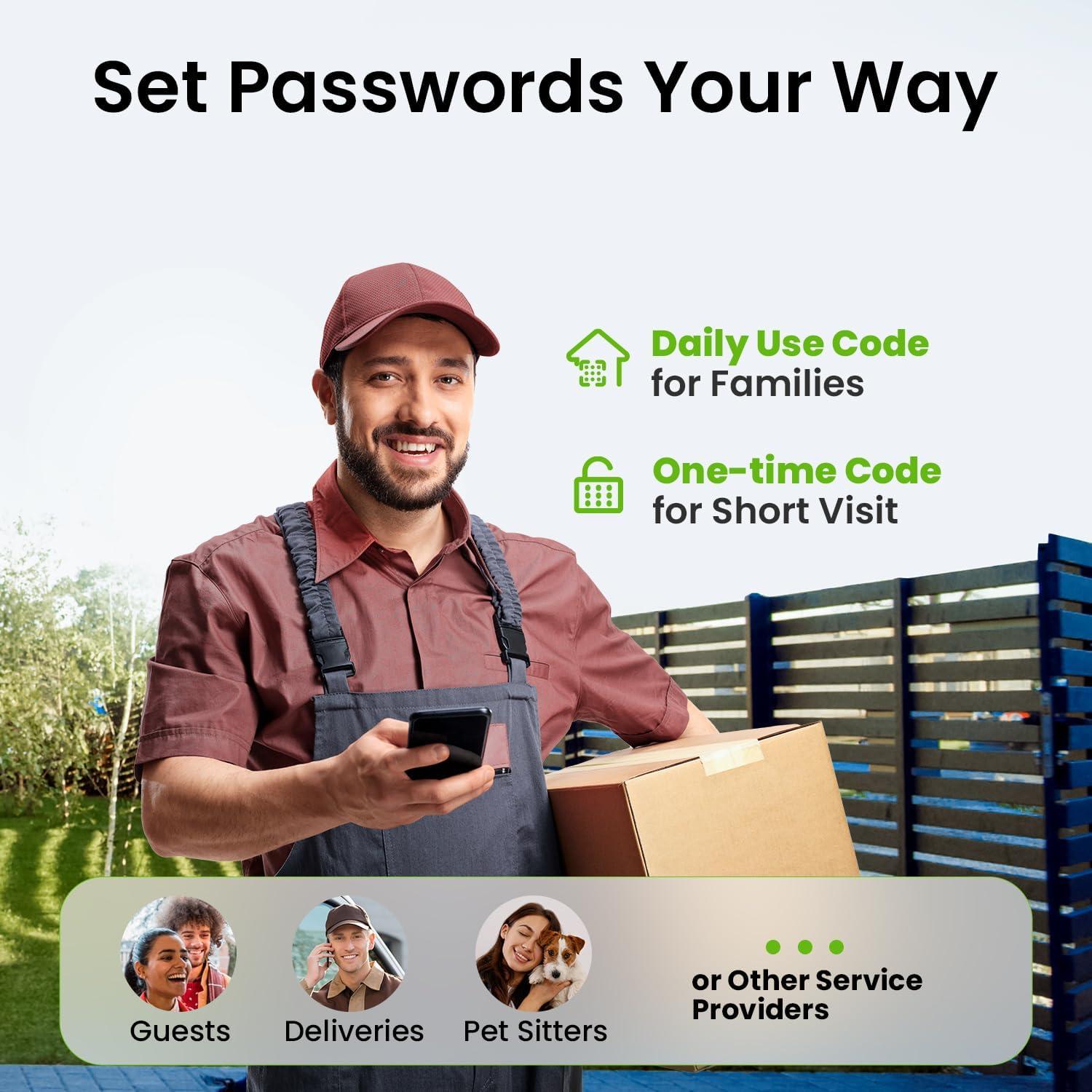 Cerradura Inteligente GHome KD30 - Huella Digital y APP