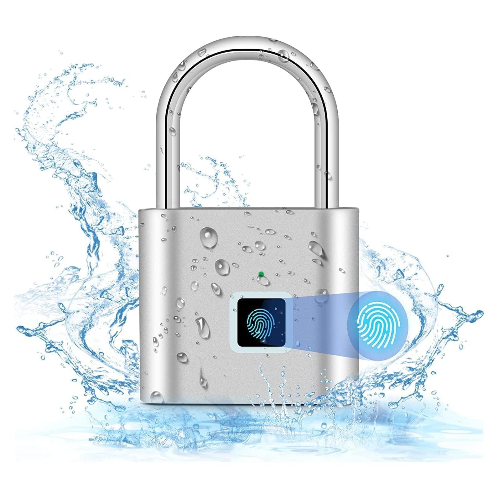 Cerradura inteligente de huella dactilar YOKEYS plata IPX22