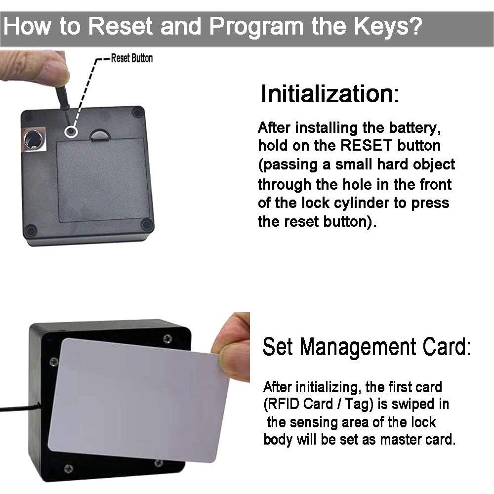 Cerradura RFID Electrónica WOOCH para Armarios de Madera