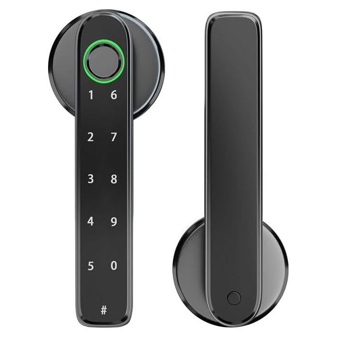 Cerradura Biométrica Bijialock con Huella Dactilar Negra