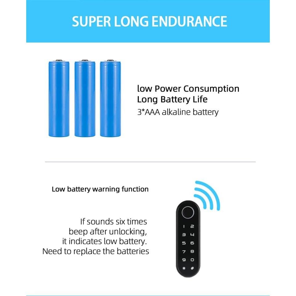 Cerradura Biométrica Inteligente YOSEC para Gabinetes