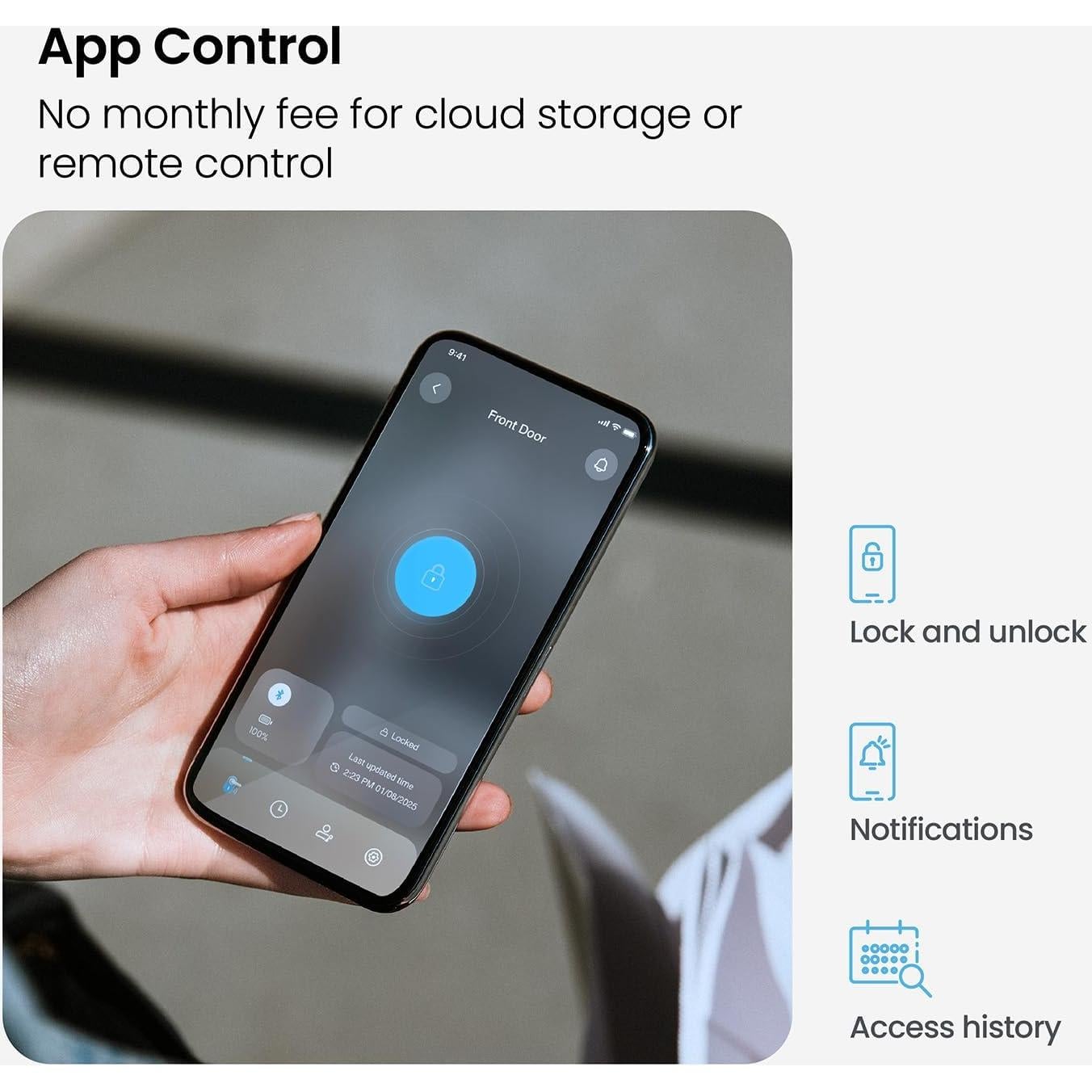Cerradura Inteligente Lockly Secure Plus Biométrica 3D