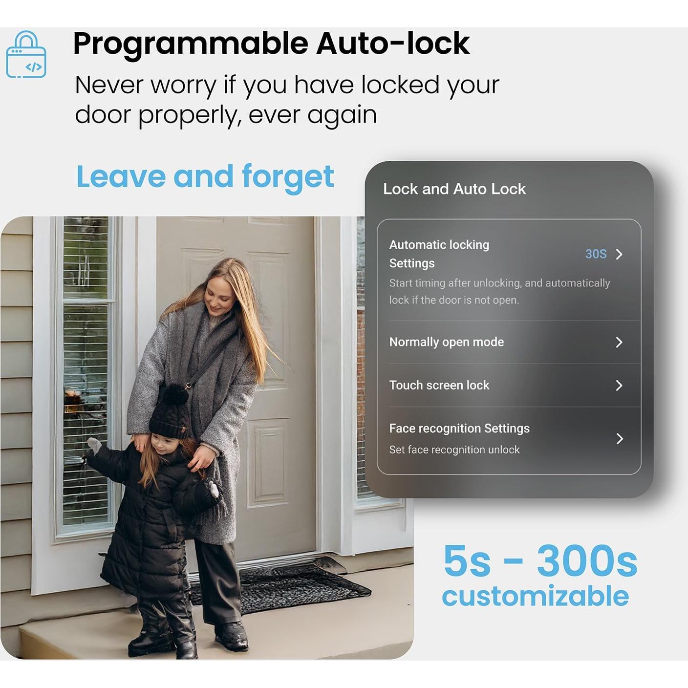 Cerradura Inteligente Lockly Secure Plus Biométrica 3D