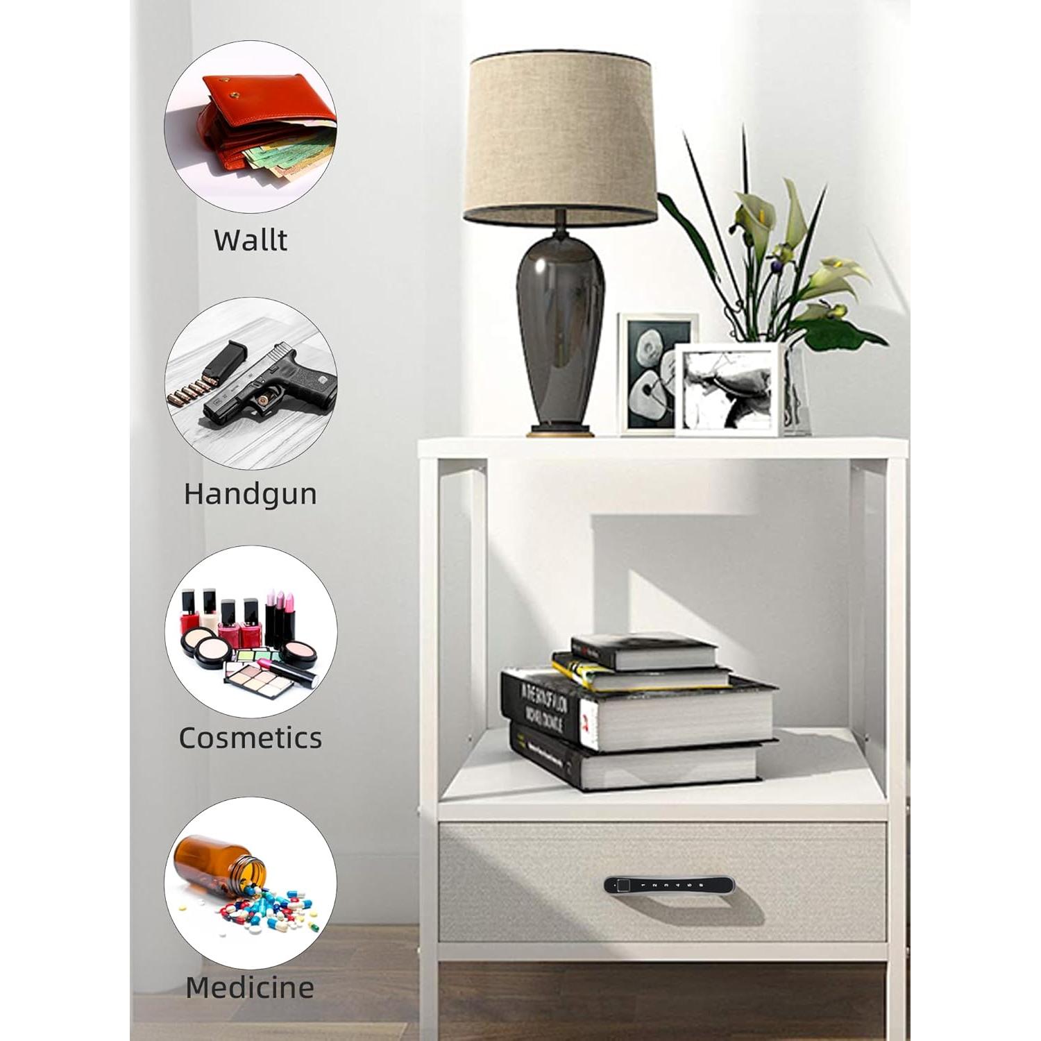 Cerradura Biométrica Oculta ZRD para Muebles S11-2