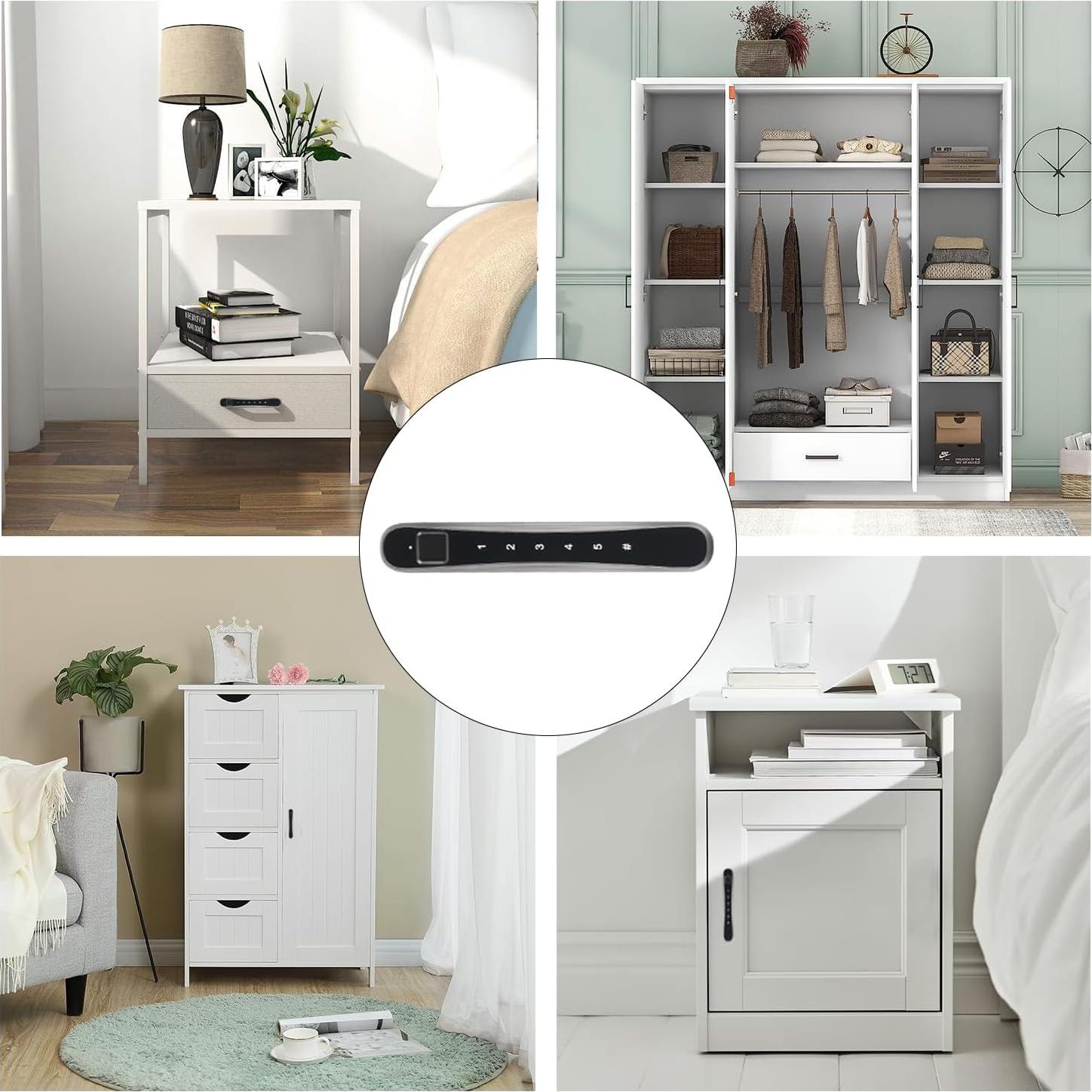 Cerradura Biométrica Oculta ZRD para Muebles S11-2