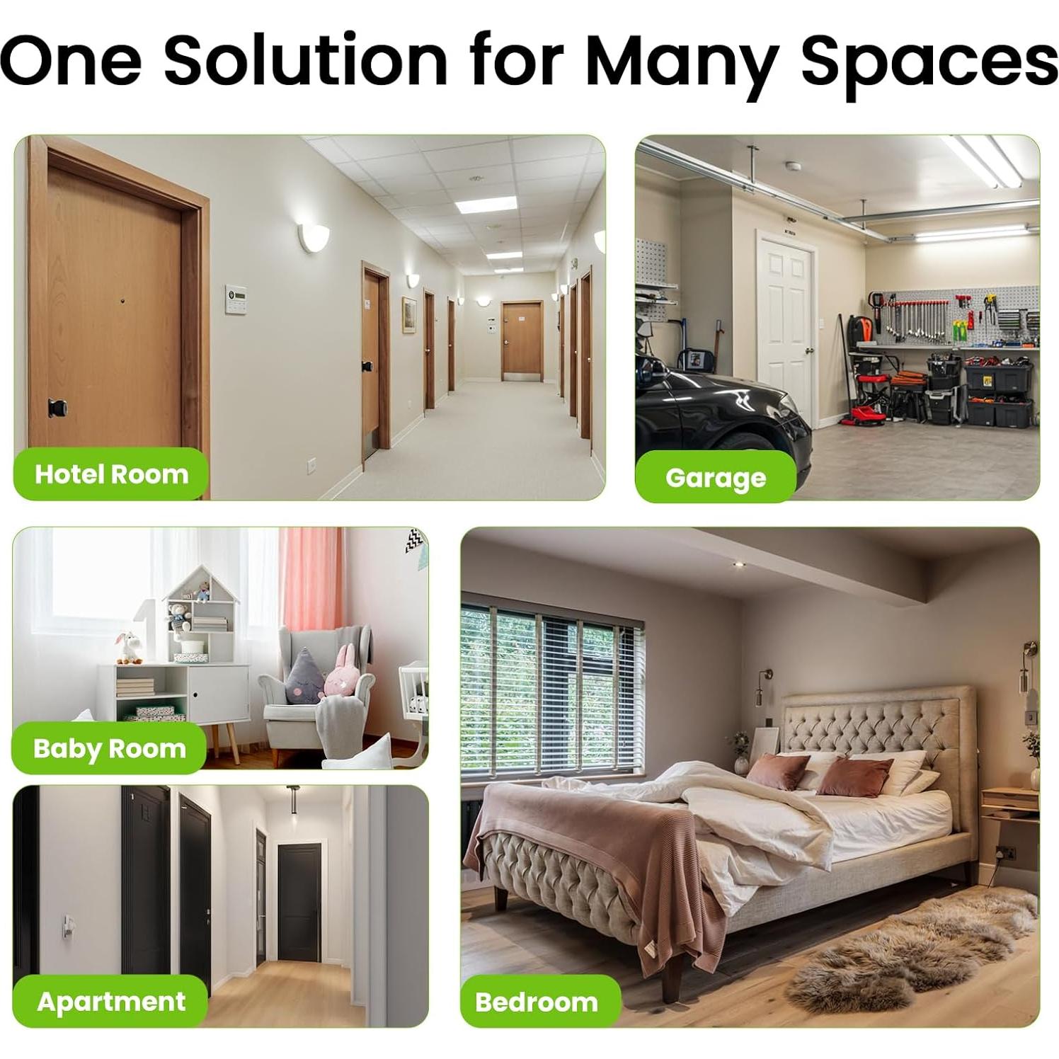 Cerradura Inteligente GHome K10-02 con Huella Dactilar 3 en 1