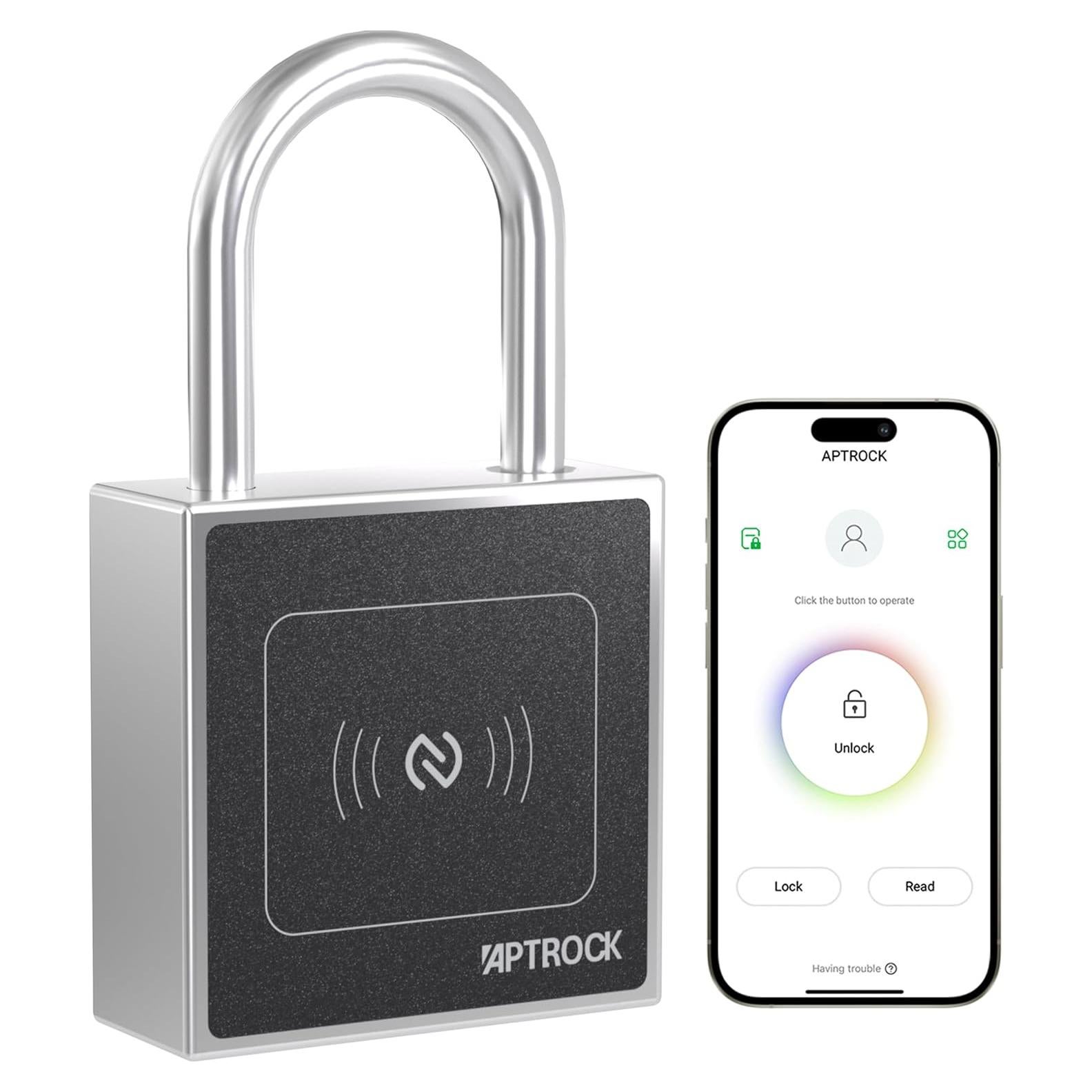 Candado Inteligente APTROCK G5 Sin Batería NFC Exterior