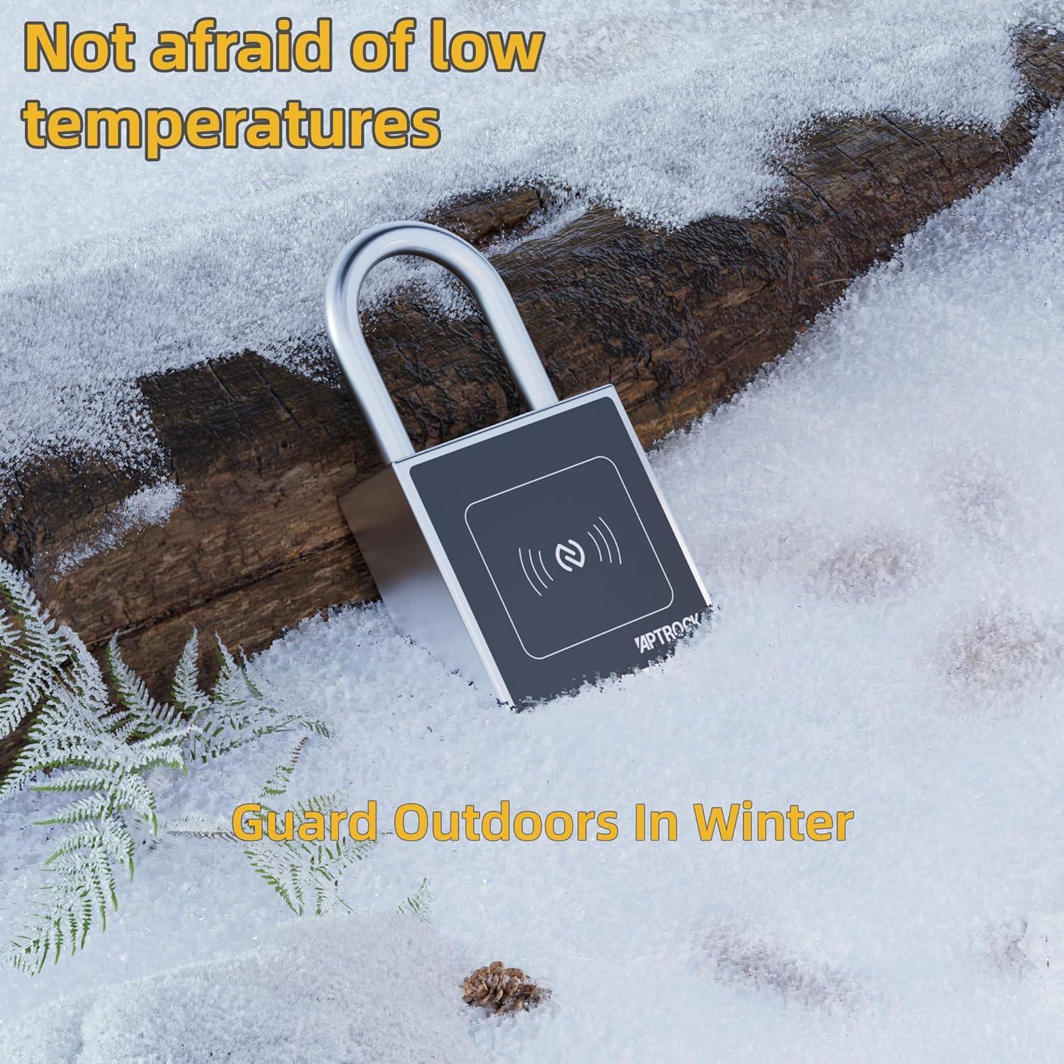 Candado Inteligente APTROCK G5 Sin Batería NFC Exterior