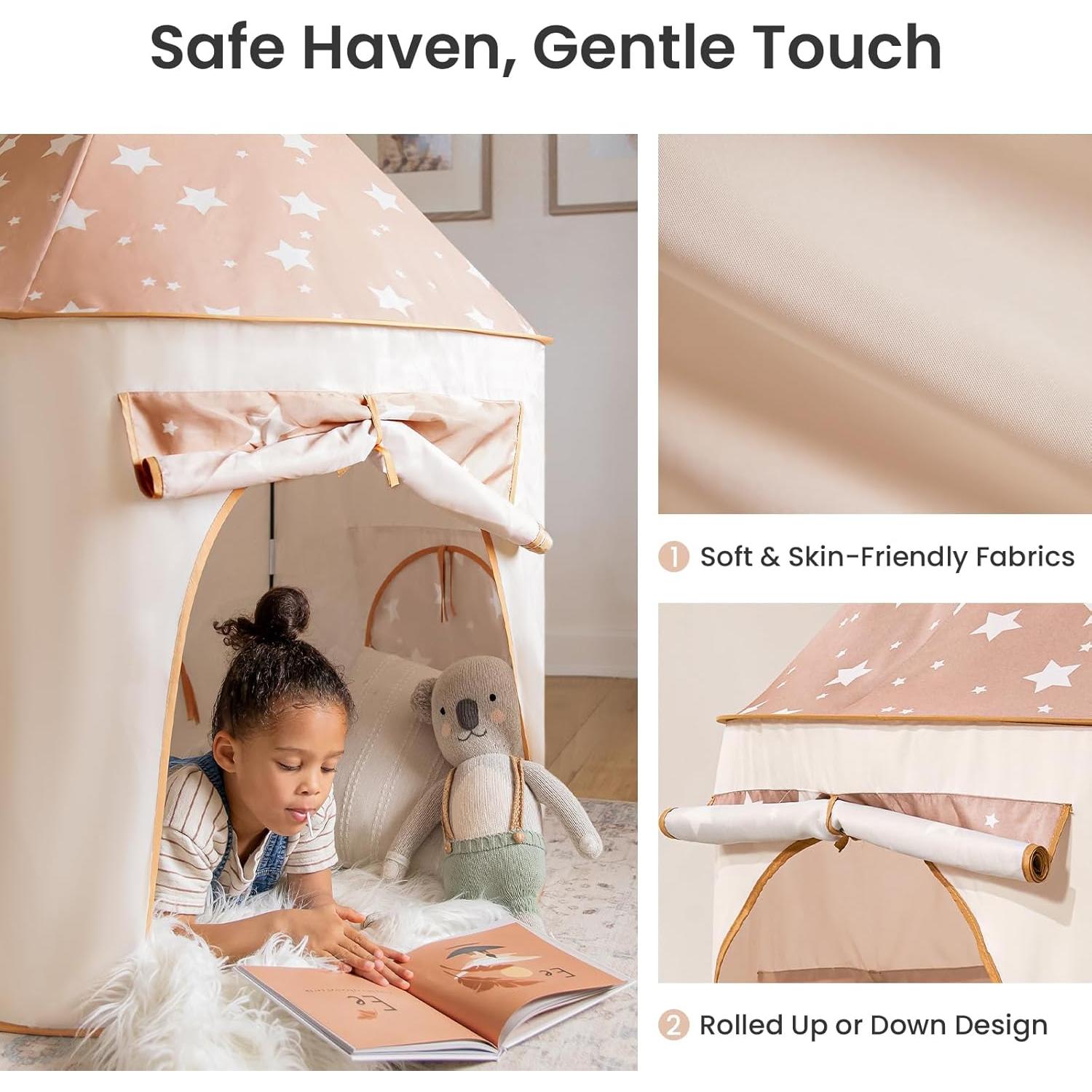 Tienda de Juego para Niños Tiny Land con Túnel y Pelotas