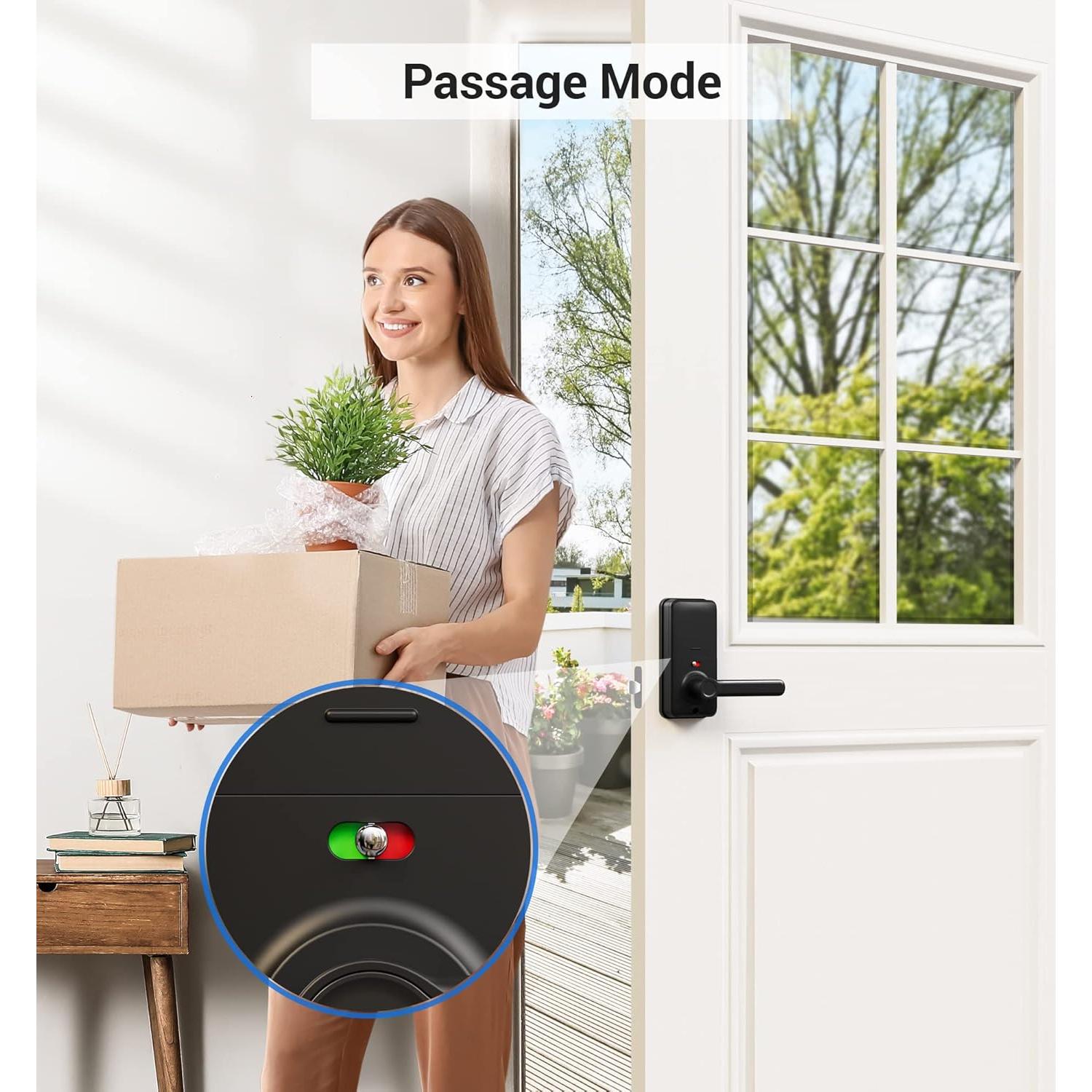 Cerradura Inteligente Veise RZ09 con Huella Dactilar y APP