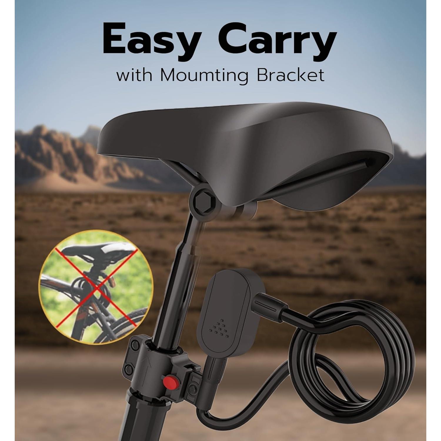 Candado de Bicicleta Inteligente Anweller C8BF Bluetooth