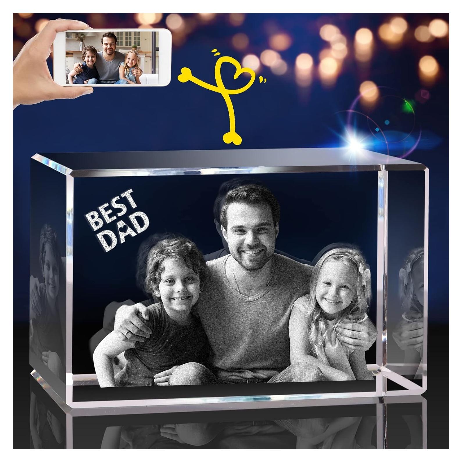 Foto de Cristal 3D Personalizada PD 3DPIXDANCE 8x5 cm