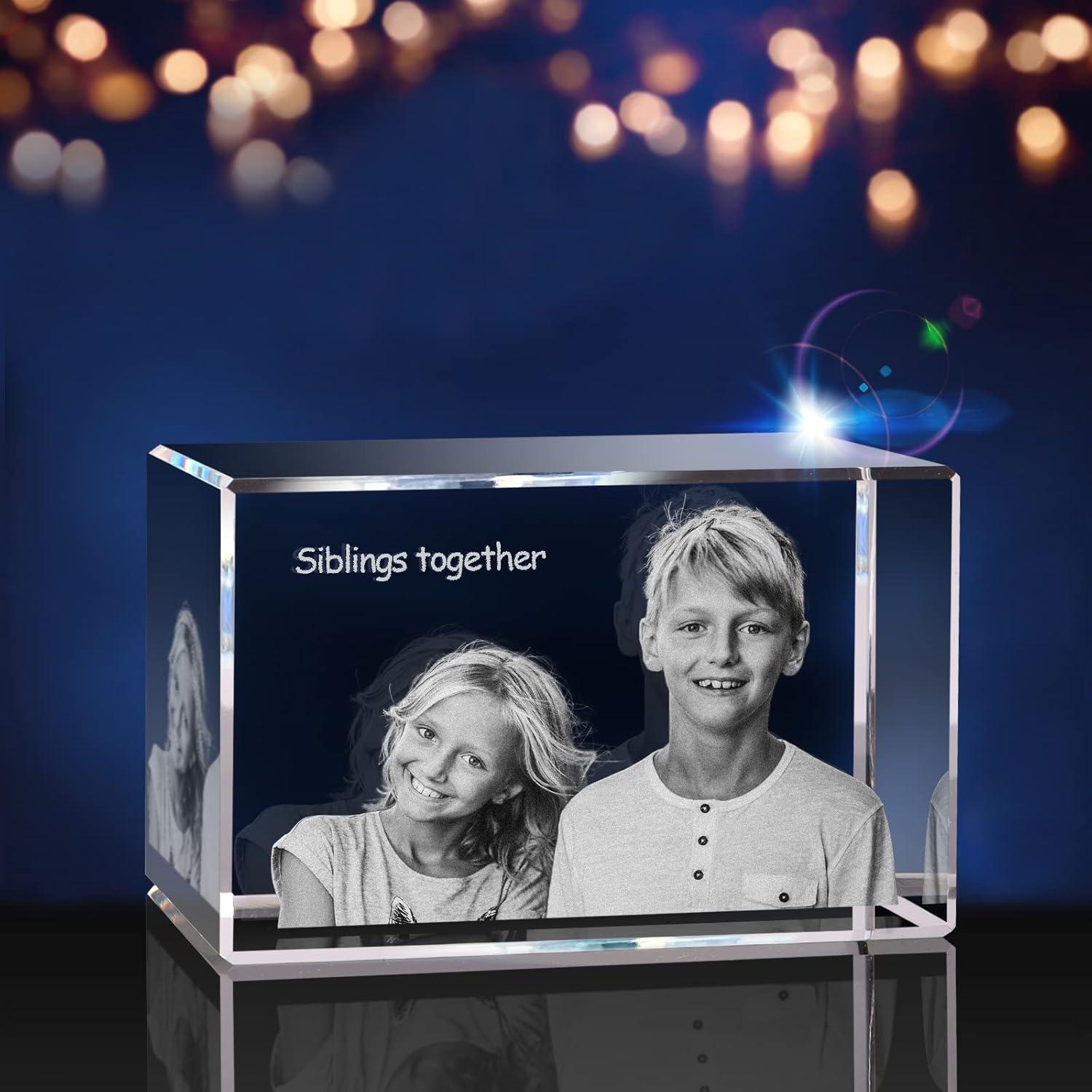 Foto de Cristal 3D Personalizada PD 3DPIXDANCE 8x5 cm