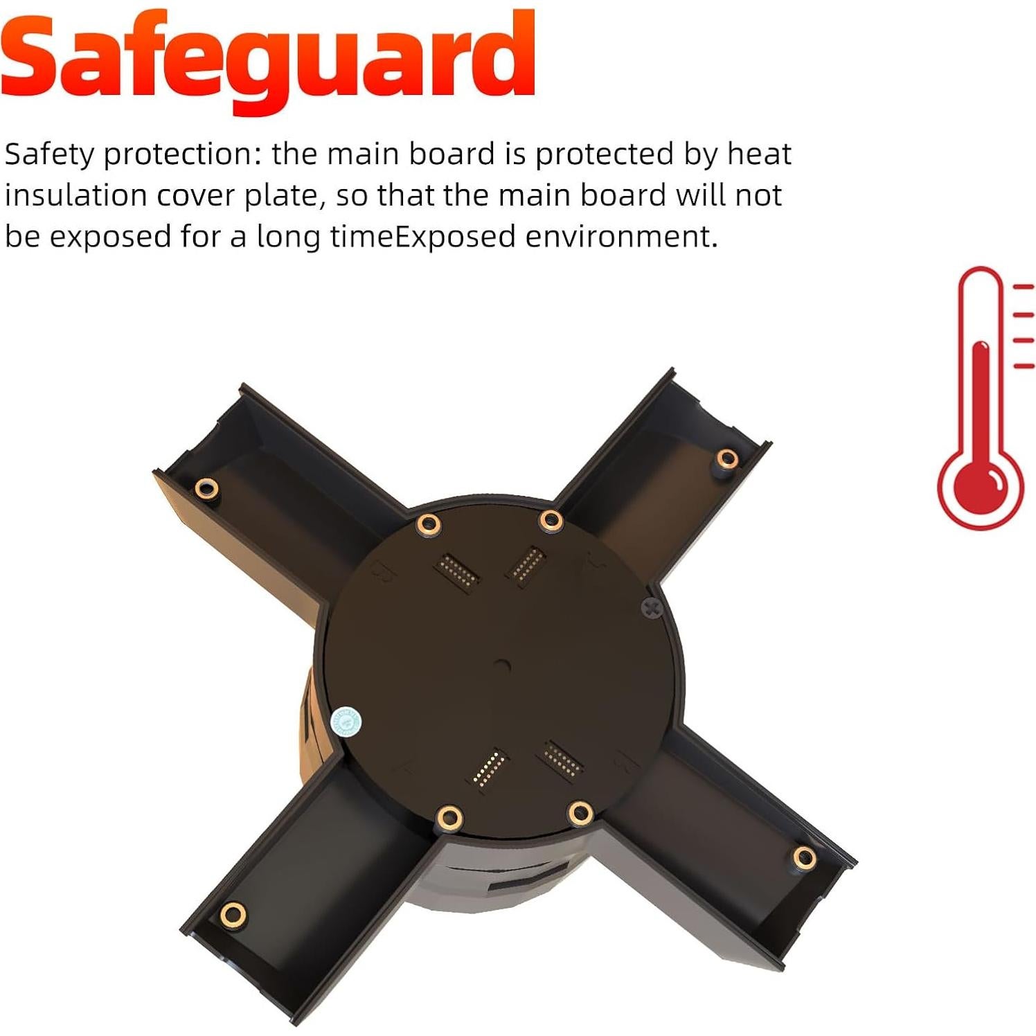 Ventilador Holográfico 3D Hologram 18.1" 510 LEDs Wifi