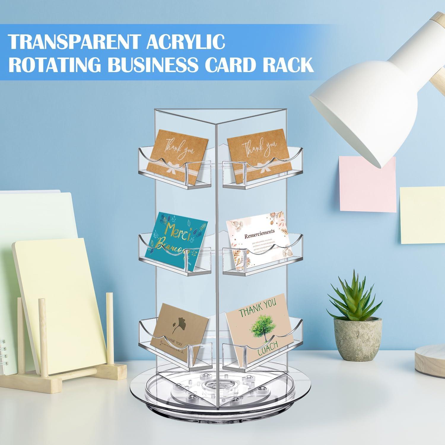 Soporte de Exhibición Giratorio Aottom 3 Niveles Acrílico