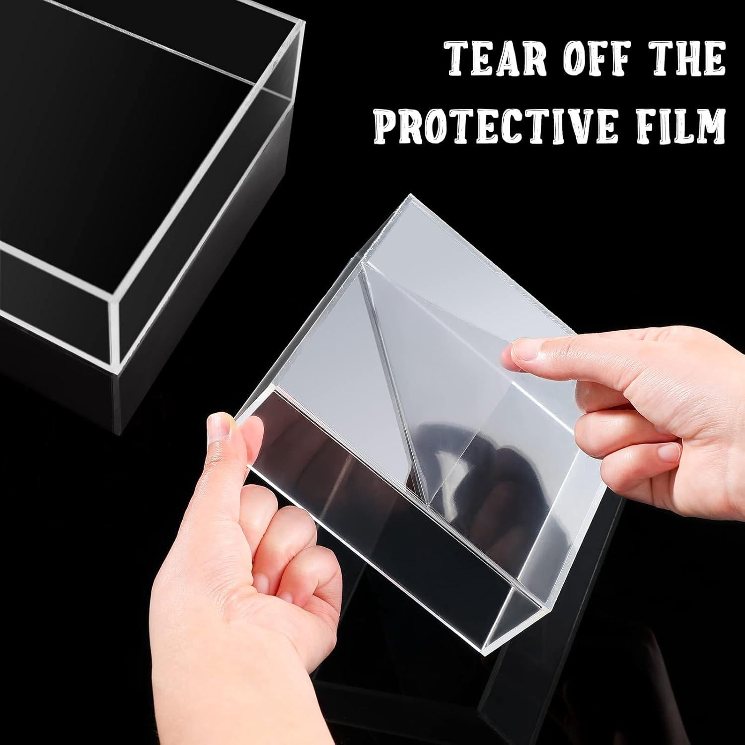 Juego de 3 Soportes Acrílicos Yulejo para Exhibición