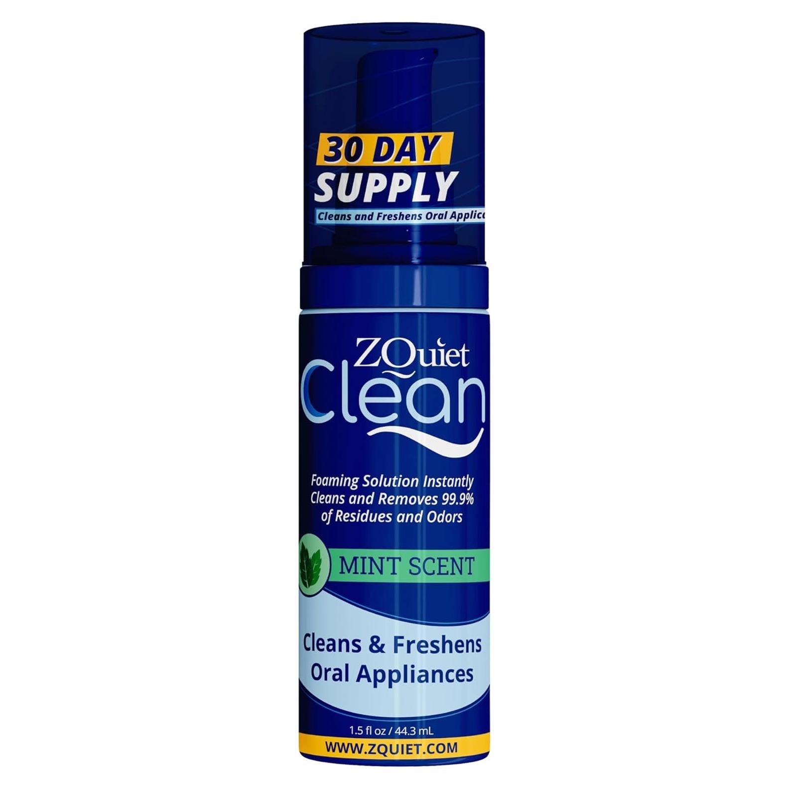 Limpiador Oral ZQuiet 42ml Aroma Menta Viaje Seguro
