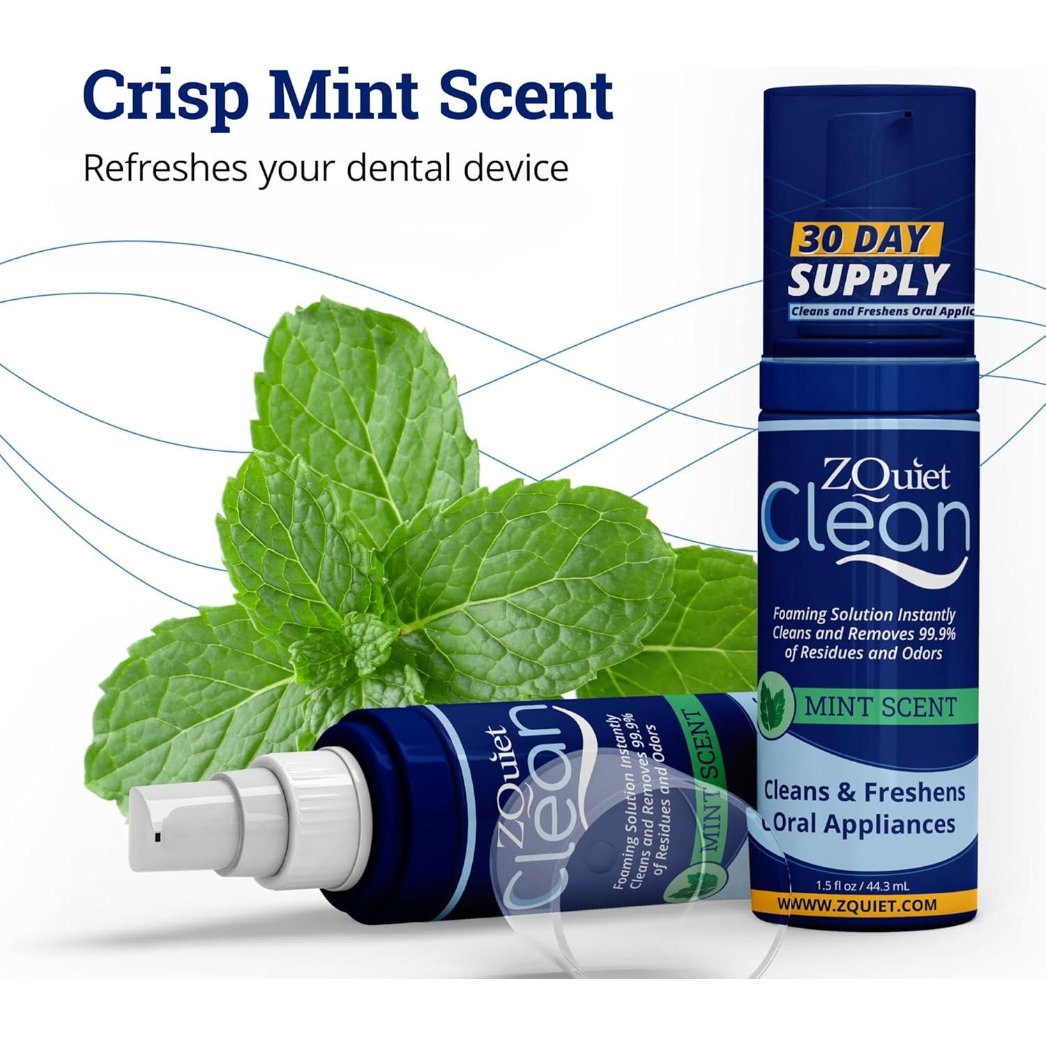 Limpiador Oral ZQuiet 42ml Aroma Menta Viaje Seguro