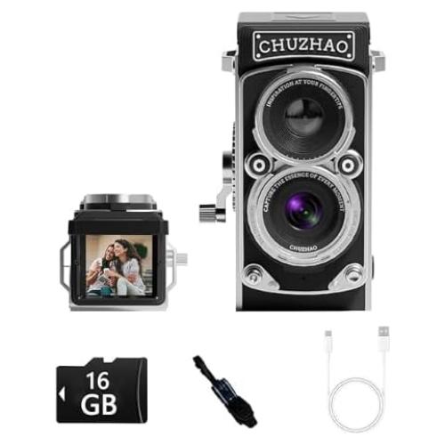 Cámara Digital Compacta Redcomets PZ-1 12MP 1080P Retro