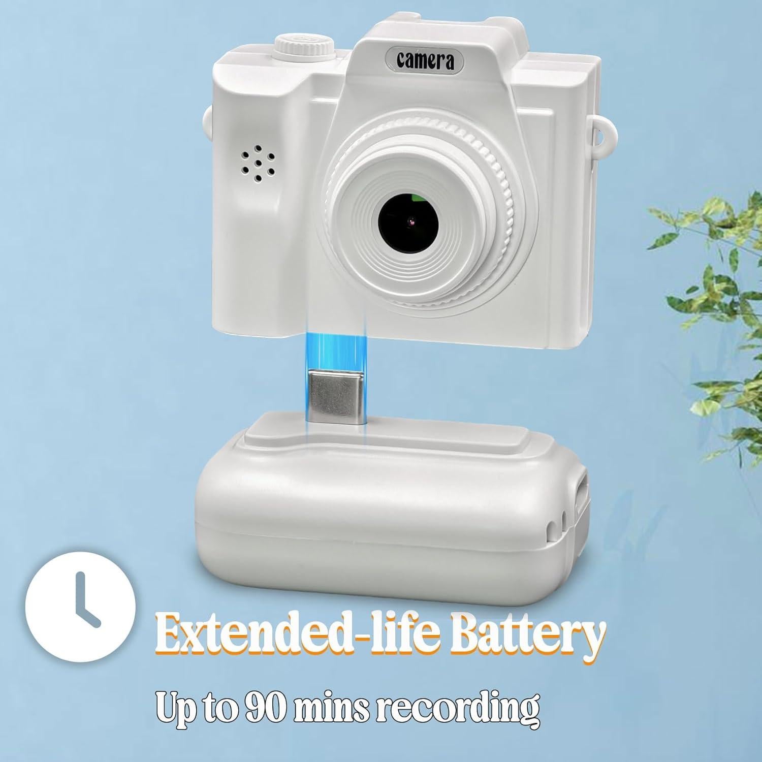 Mini Cámara Digital Retro Sniegauu B100 1080P con 32GB