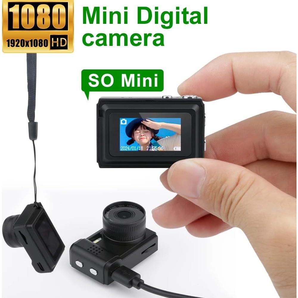 Cámara Digital Mini Omana NM56 1080P Pantalla LCD Compacta