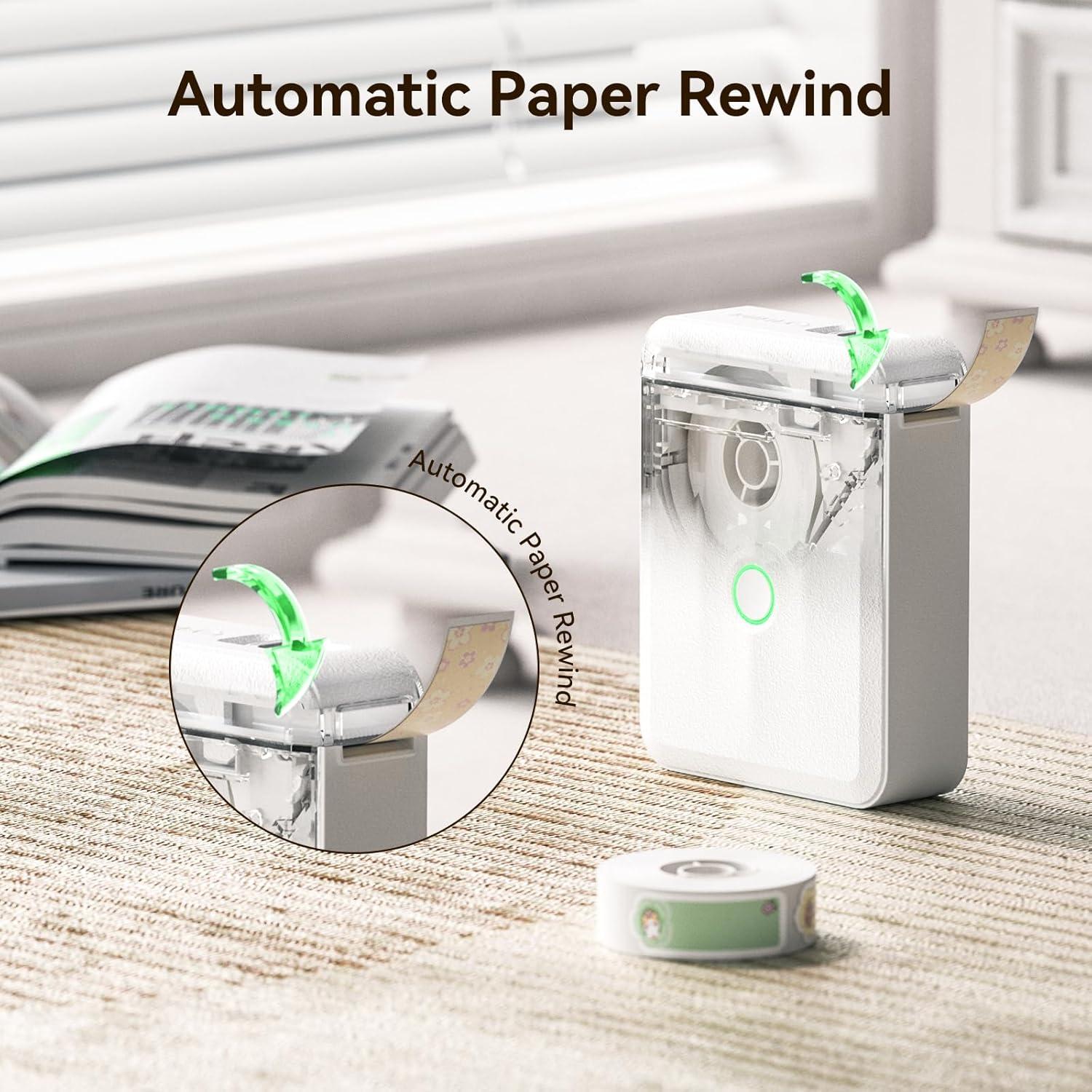 Máquina de Etiquetas NIIMBOT D110 Mini Impresora Térmica Bluetooth