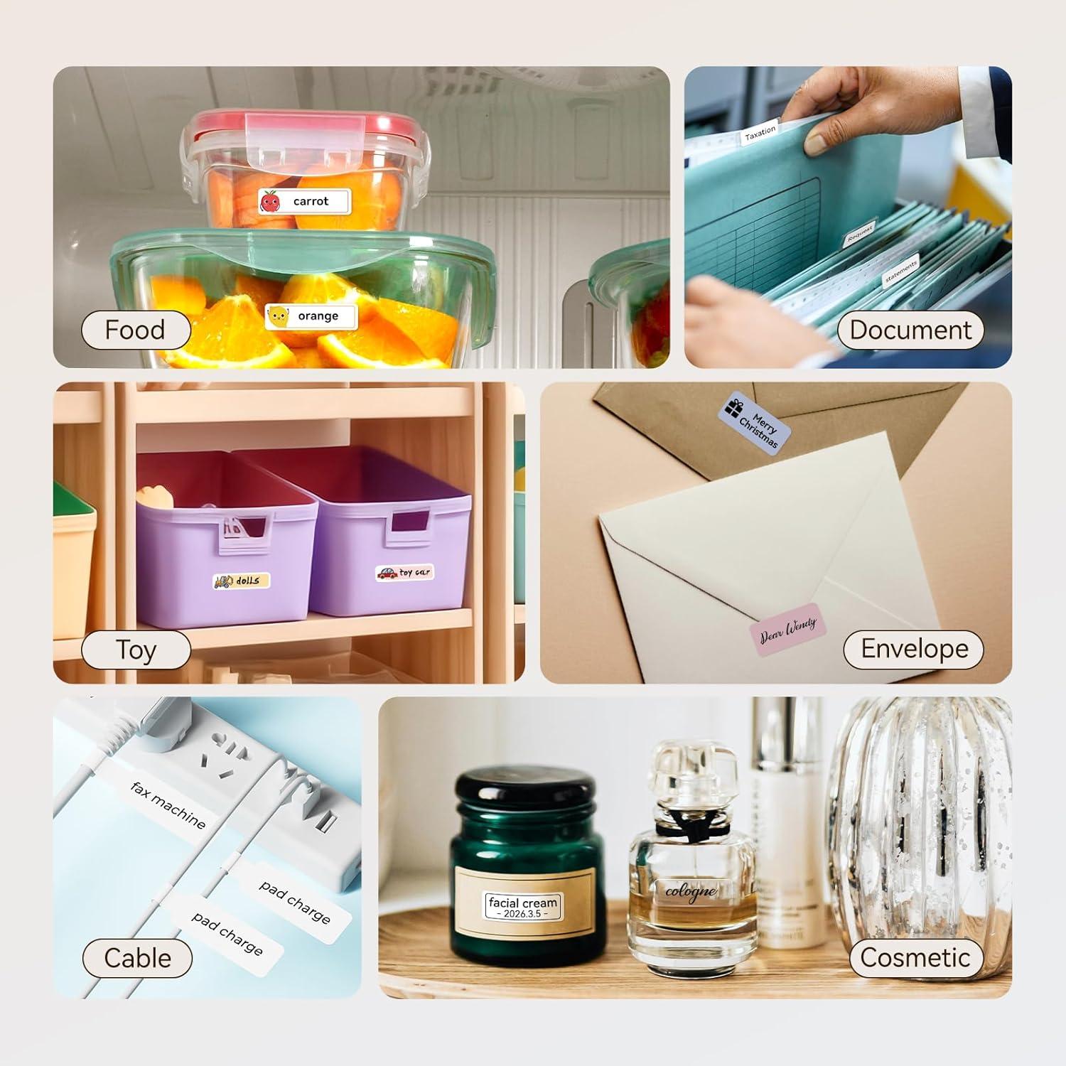 Máquina de Etiquetas NIIMBOT D110 Mini Impresora Térmica Bluetooth