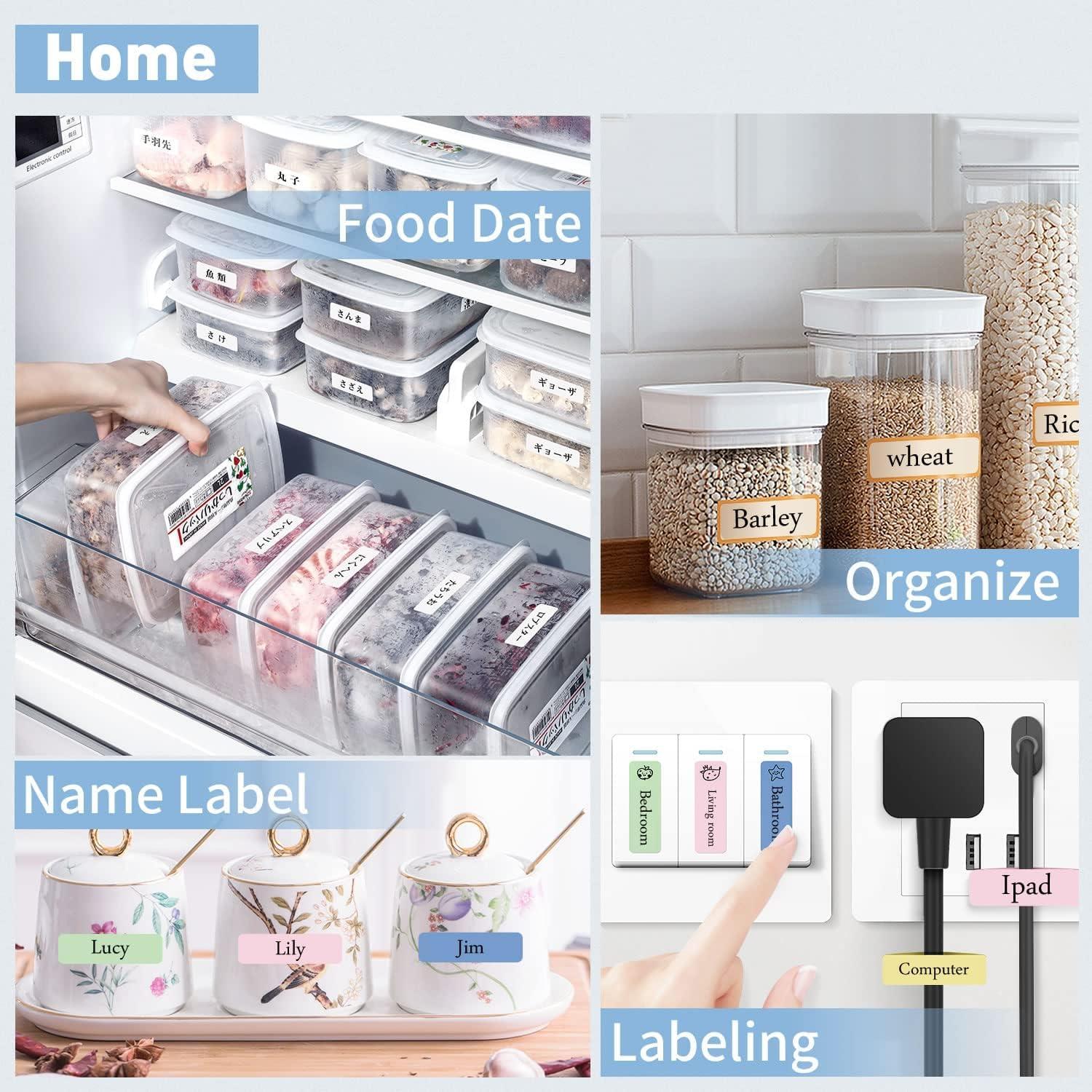 160 Etiquetas Adhesivas Impermeables LMASBLTER 14x40mm