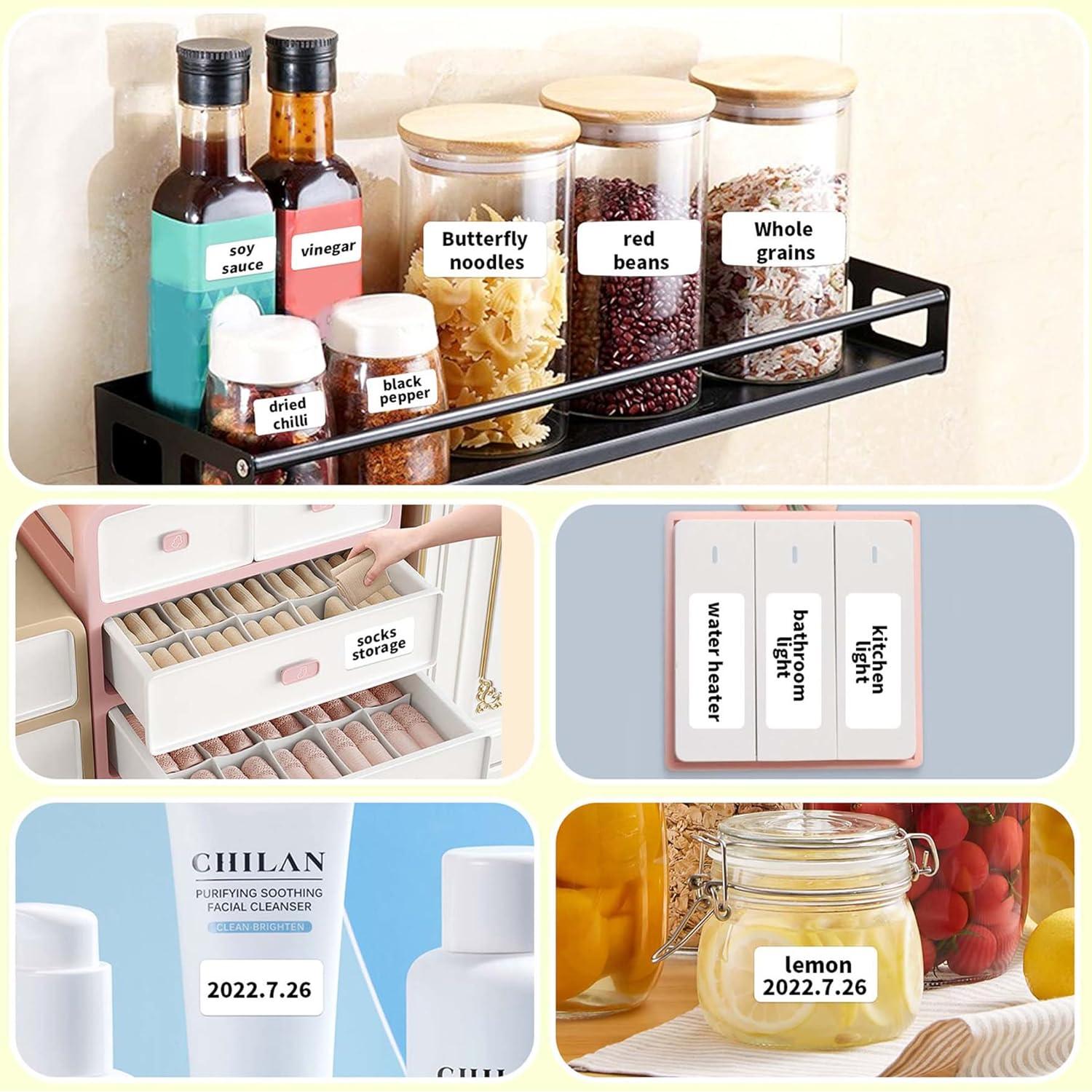 Cinta Etiquetadora NIIMBOT 15x30mm 6 Rollos Papel Blanco