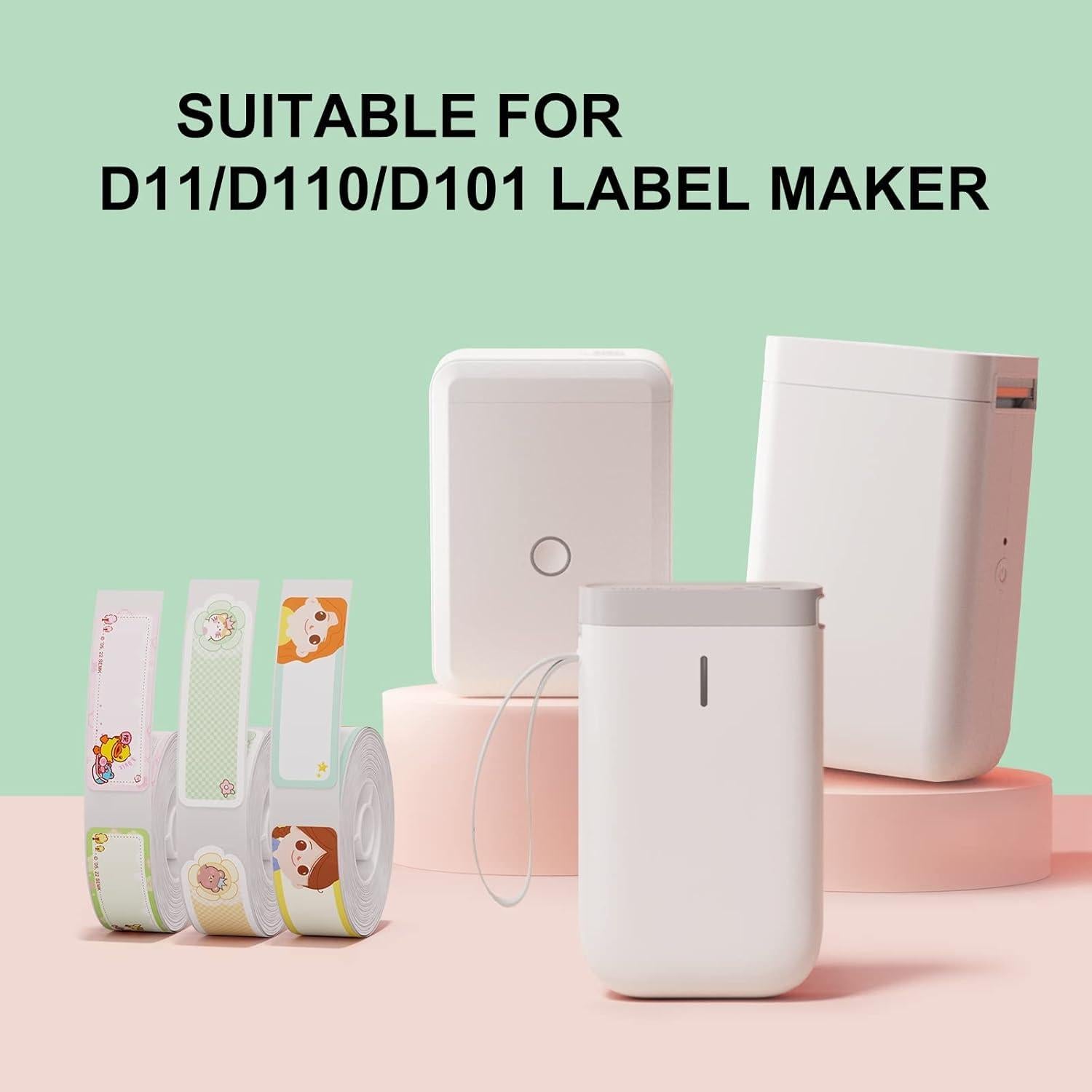 Cinta de Etiquetas INeedIt 3 Rollos 15x30mm Autoadhesiva