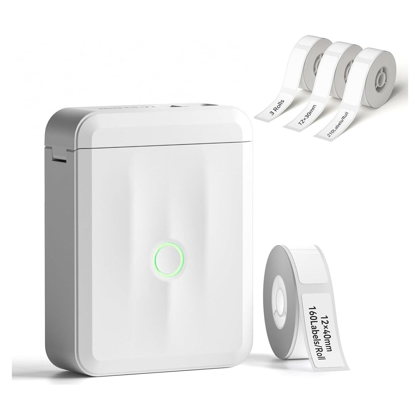 Máquina de Etiquetas NIIMBOT D110 Mini Bluetooth 12mm 3 Rollos