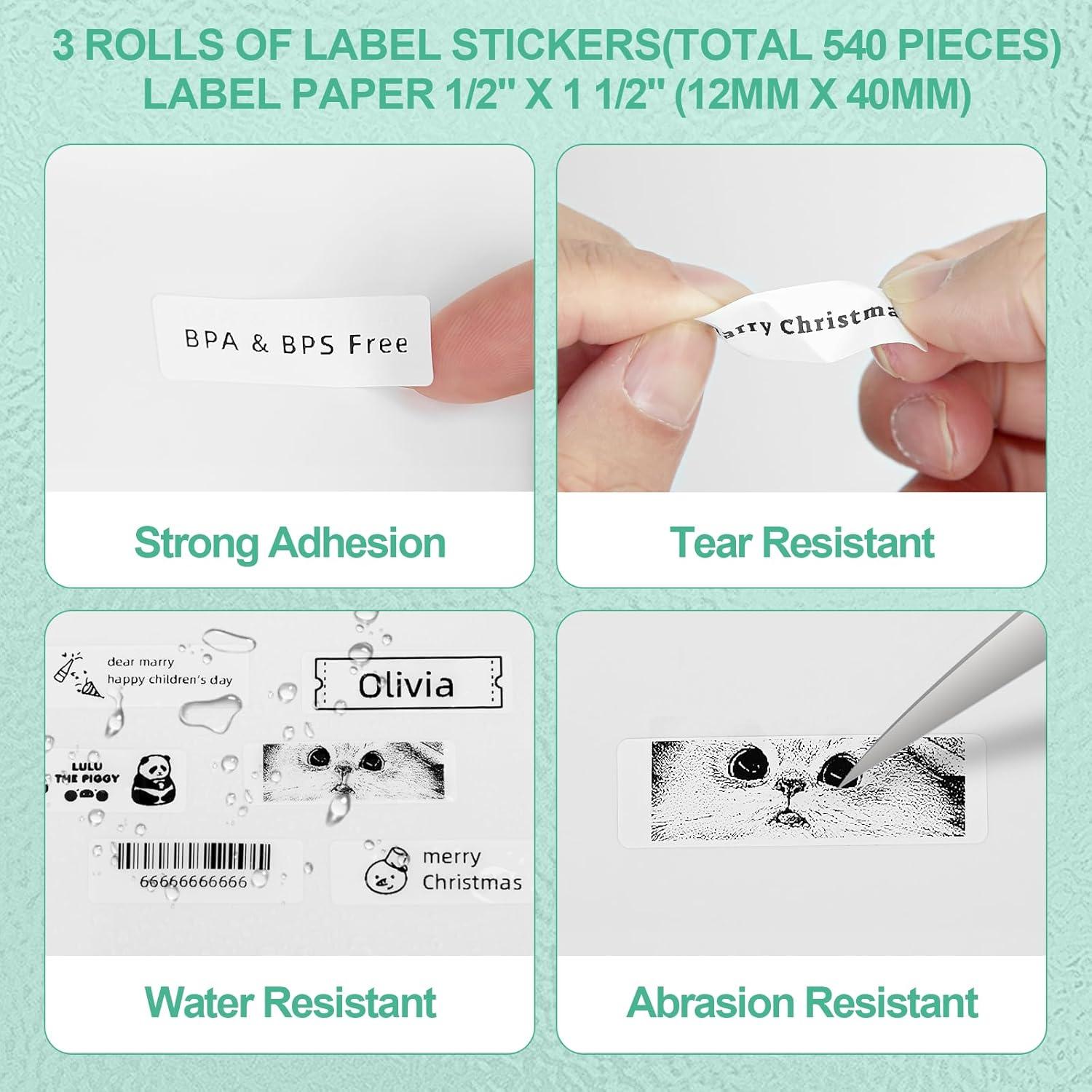 Funda Verde para Impresoras de Etiquetas Teyomi D30 D35 P21 D110