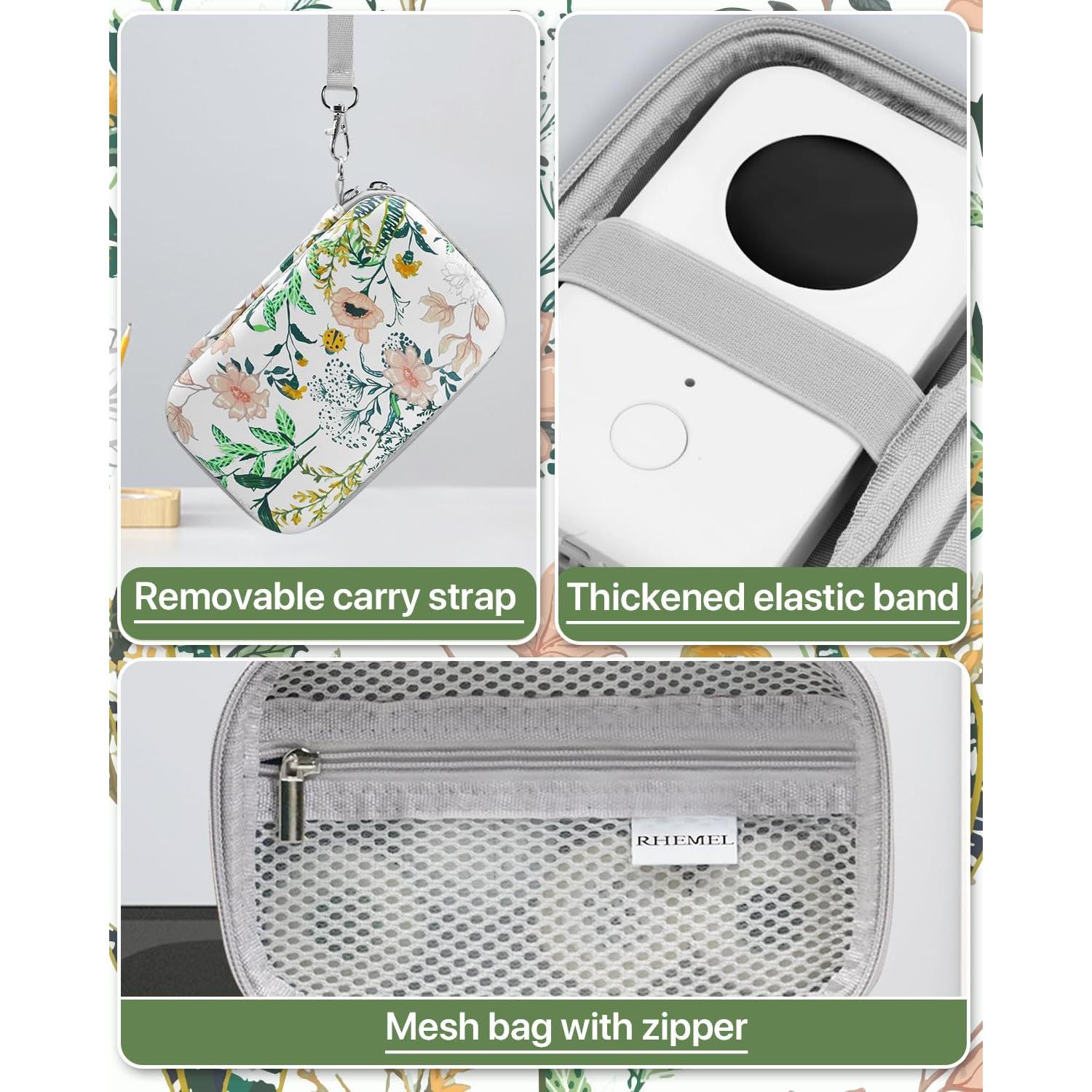 Funda EVA para máquina de etiquetado RHEMEL Floral 16,5x10,9cm