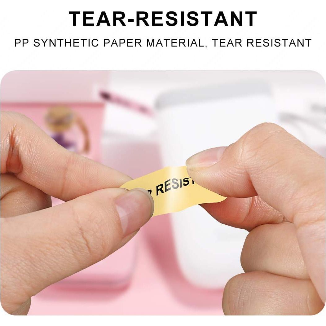 Cinta de Etiquetas NIIMBOT D11 14x40mm 5 Colores Papel Térmico