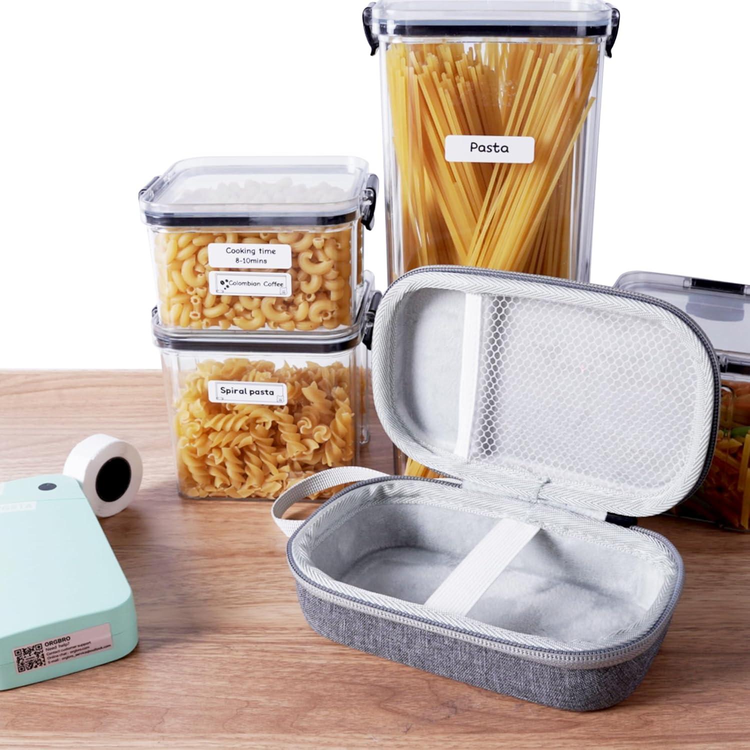 Funda de Transporte ORGSTA S001 para Impresora de Etiquetas Gris