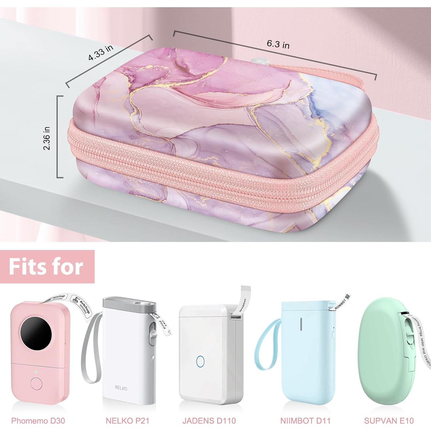 Funda Dura Fintie para Etiquetadora Phomemo D30 D35 y más