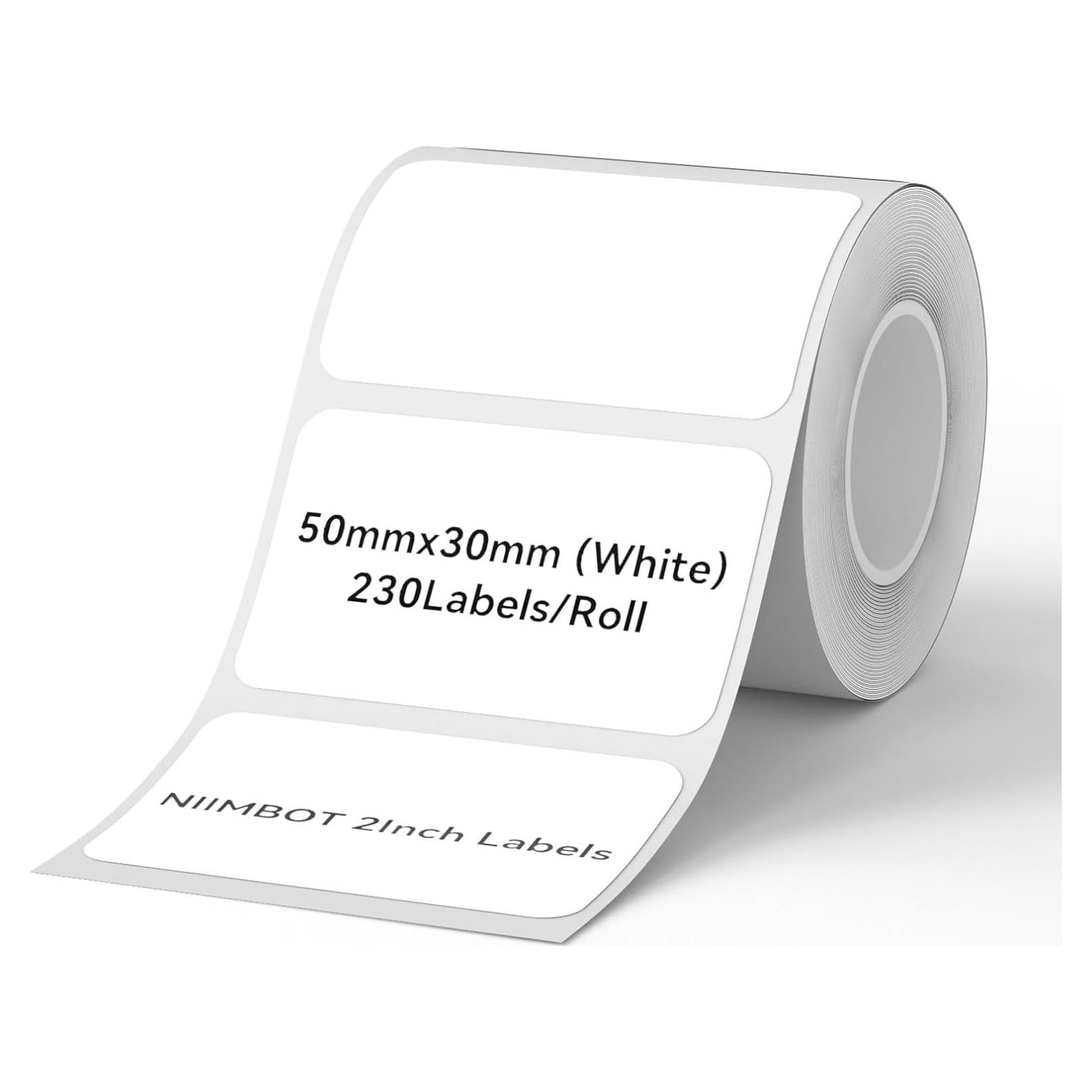 Etiquetas térmicas NIIMBOT B1/B21/B3S 50x30mm 230 etiquetas