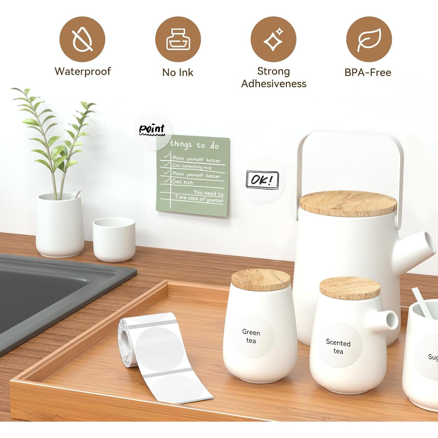 Etiquetas térmicas NIIMBOT B1/B21/B3S 50x30mm 230 etiquetas