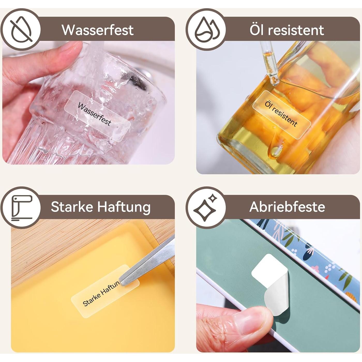 Impresora de Etiquetas NIIMBOT D110 Verde + 4 Rollos Cinta