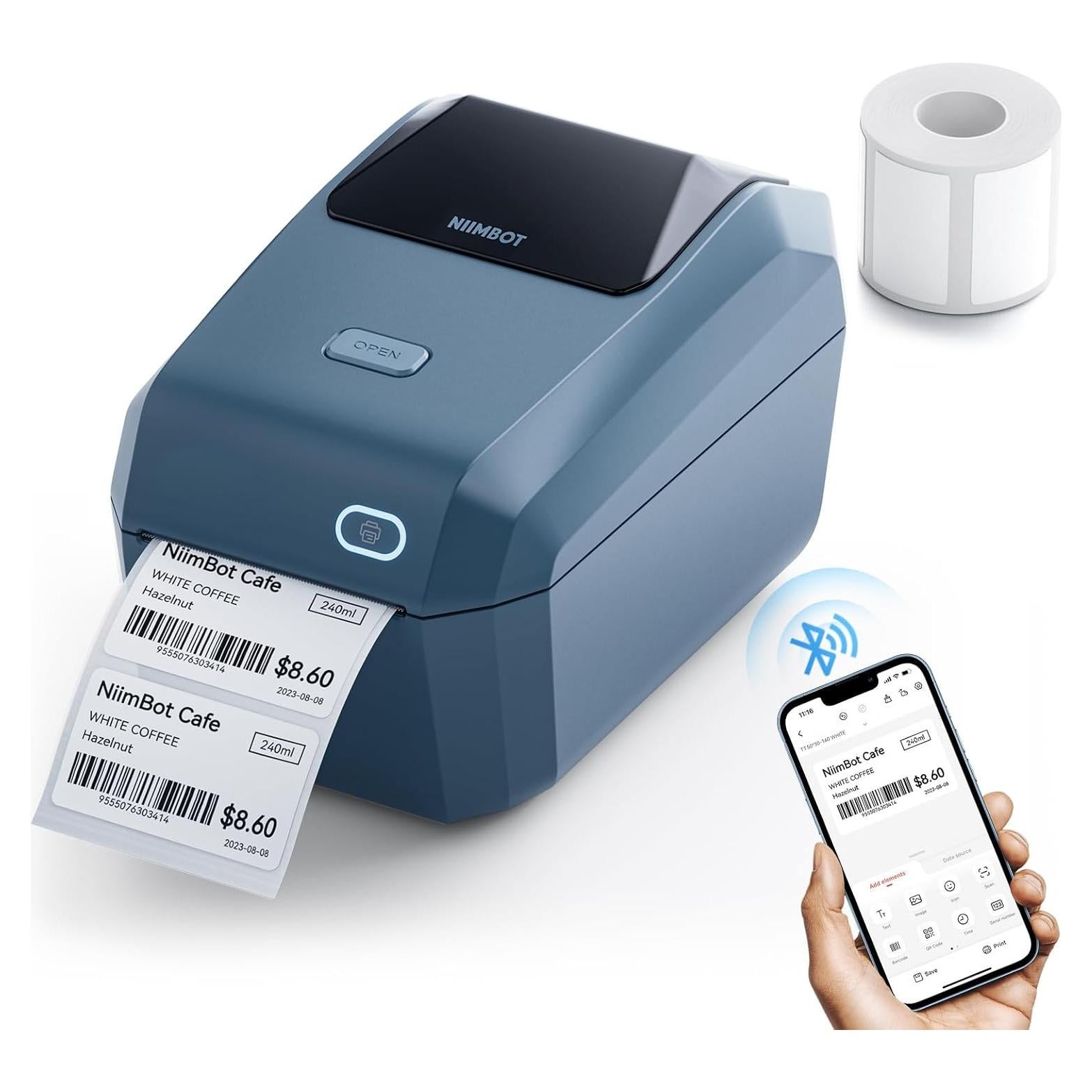 Impresora de Etiquetas NIIMBOT K3 Térmica 7.99 cm Bluetooth USB