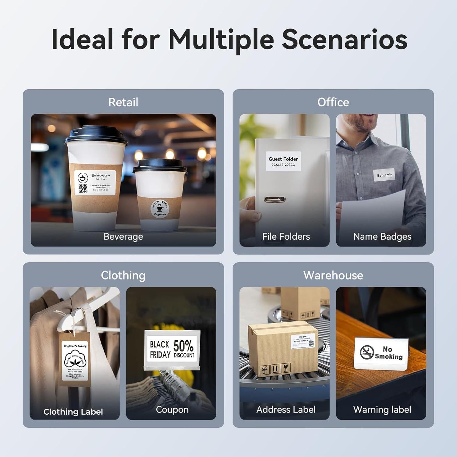 Impresora de Etiquetas NIIMBOT K3 Térmica 7.99 cm Bluetooth USB